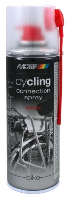 Kontaktspray MOTIP E-Bike 200 ml. Renser stik, el dele mm. for fedt, olie snavs mm. Brug 000287 protect spray for beskyttelse af stik.