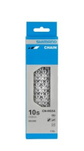 Kæde Shimano HG54 æske Sølv 10 speed 116L ICNHG54116I