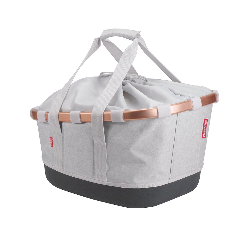 KLICKFIX cykelkurv -bag GT Uniklip 2 Twist Sky Rose. 33x42x27 cm.