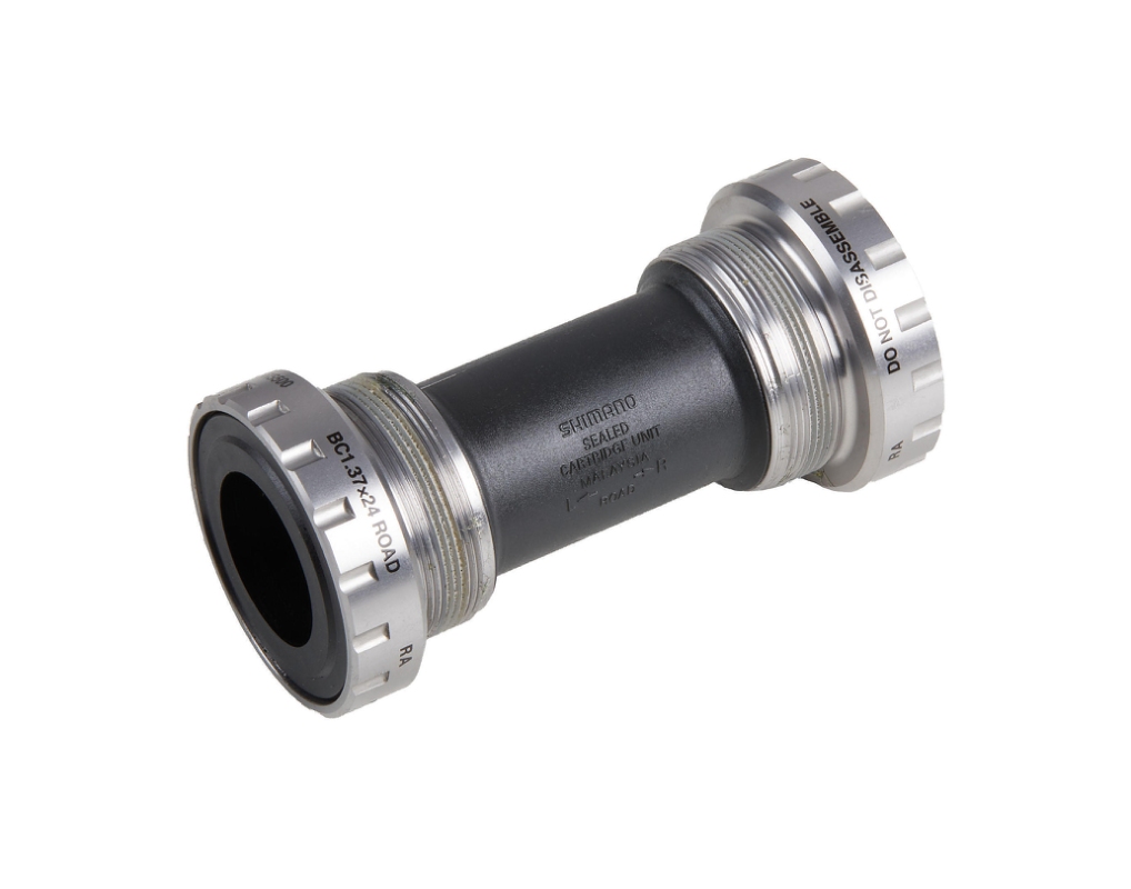 Shimano Tiagra Hollowtech ll BSA krankboks. Udv. skåle, 1.37x24T, rustfri stål lejer,  68 mm. Ny pakningskonstruktion der sikre højere ydelse.