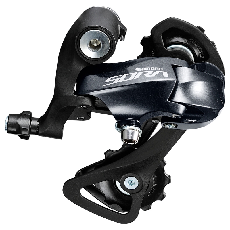 Bagskifter Shimano Sora 3000 (sort). 9-speed, 11-32t, bagskifter til Road. ERDR3000SS