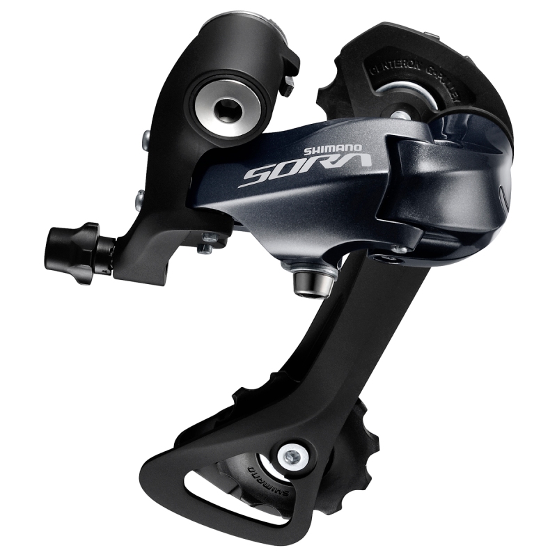 Bagskifter Shimano Sora 3000 (sort). 9-speed, 11-34t bagskifter til Road. ERDR3000GS