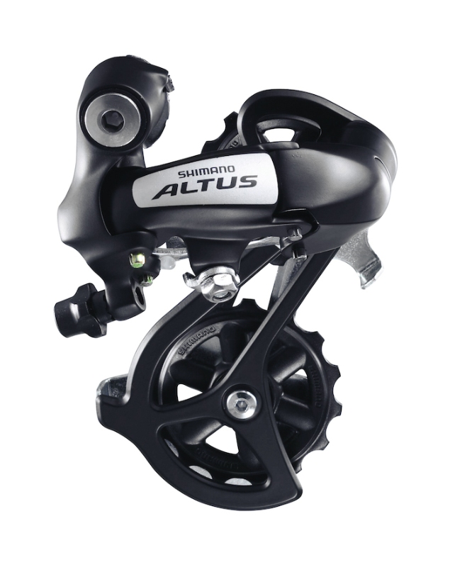 Bagskifter Shimano Altus (sort). 7/8-speed 11-34t Road & MTB ERDM310DL
