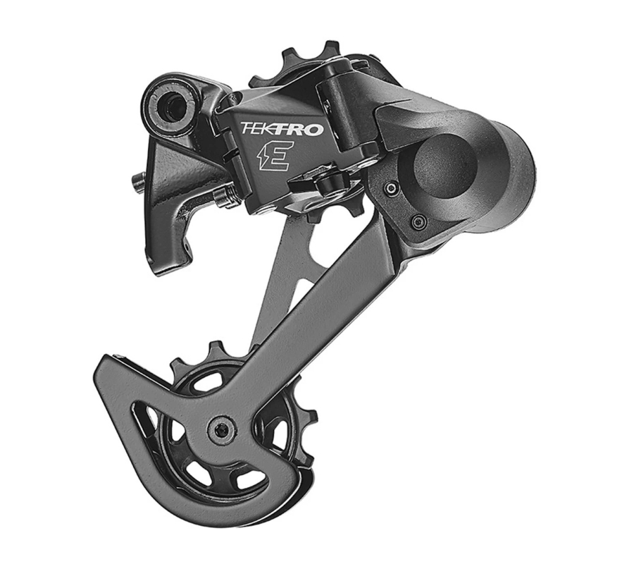 Bagskifter TEKTRO ED 8-9 speed.  Farve: sort. MAX 46T.  Model: RD-T350