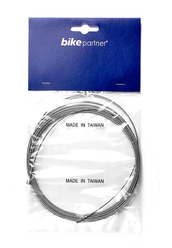 Gearwire ø1,2 med lille hoved, 2050 mm (forstrakt) i rustfrit stål. Passer b.la. til MicroShift 601-74.