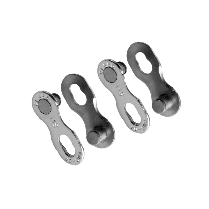 Samleled KMC Missinglink 11 speed (sølv) med EPT (anti rust). Til Shimano, Campagnolo og Sram. 2 stk. Re-usable.