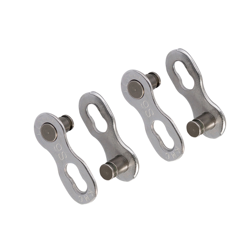 Samleled KMC Missinglink 9 speed (sølv) med EPT (anti rust). 2 stk. Re-usable