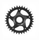 Gearhjul stål (sort) 34t Narrow/Wide til E-Bike  Bosch gen. 4. Kædelinje 47 mm, 11/128 x 3/32