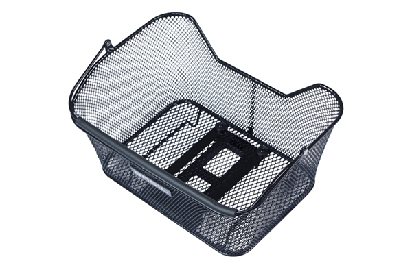 Kurv BASIL BASE M MIK 2.0 Sort Bag 35x43x24cm Inkl.MIK adapter på kurv