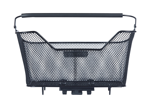 Kurv BASIL BASE M MIK 2.0 Sort Bag 35x43x24cm Inkl.MIK adapter på kurv