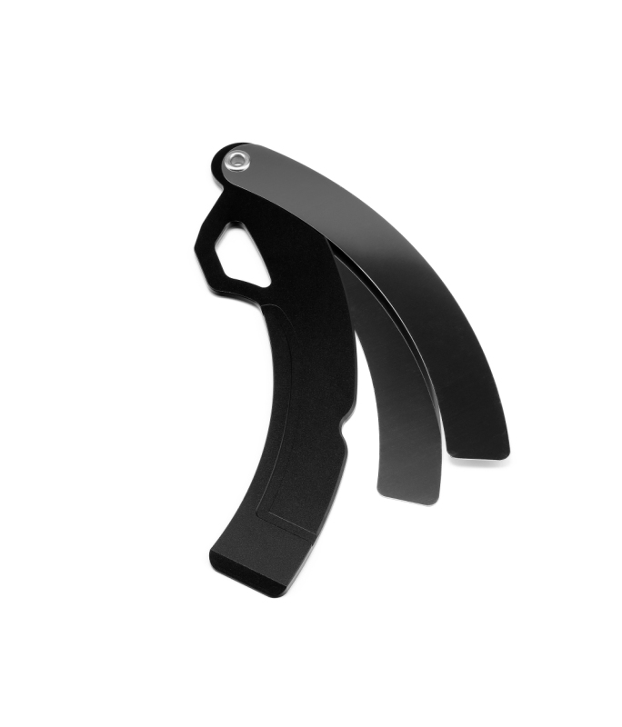 Bikepartner værktøj til justering af skivebremser. Til korrekt centrering af klodser og kaliber.