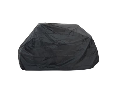 Vandtæt nylon garage til cykel (sort)  240x109 cm. 2 velrostropper i bund (for/bag) til fastgørelse omkr. hjul