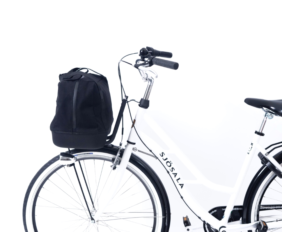 Frontbagagebærer ATRAN VELO CARGO FLA Frontlad, sort. AVS. Til kurvebeslags montering. ex. kurvebeslag/kurvebøjle.