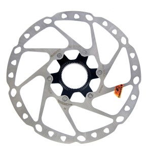 Bremseskive Shimano Deore RT64 180mm centerlock ESMRT64MI3C Metal og Resin