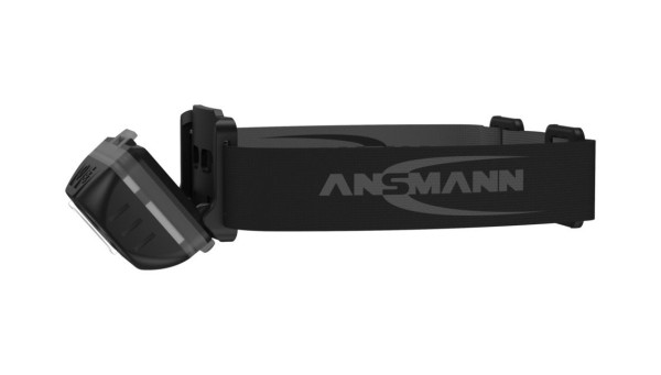 Pandelygte Ansmann med SENSOR 230Lumen 3 x AAA batterier. Hjelm clip medfølger