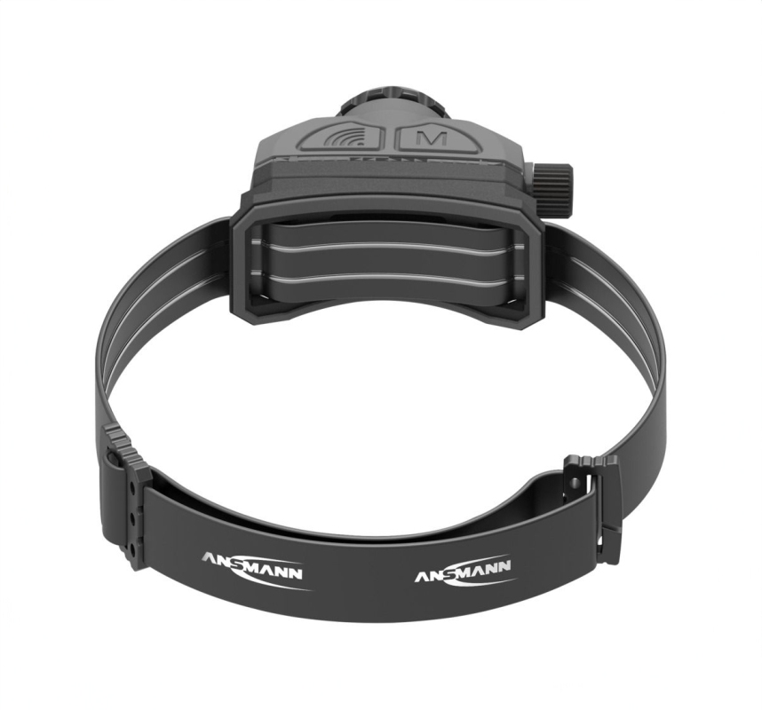 Pandelygte Ansmann 450 Lumen USB opladelig, Sensor, 45° vinkel