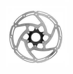 Tektro Ø160 2,3 mm, bremseskive til Centerlock. Stor effektmodulering, lang holdbarhed, afrunded kanter & slidindikator.