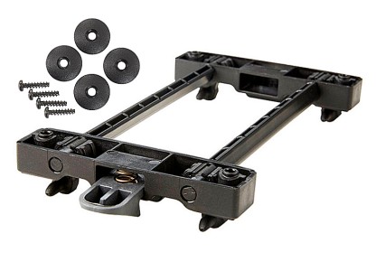 Adapter plade til TUBUS Snap-it Racktime for div. kurve mont. passer til Basil multi max vægt 12kg 225x120x35mm