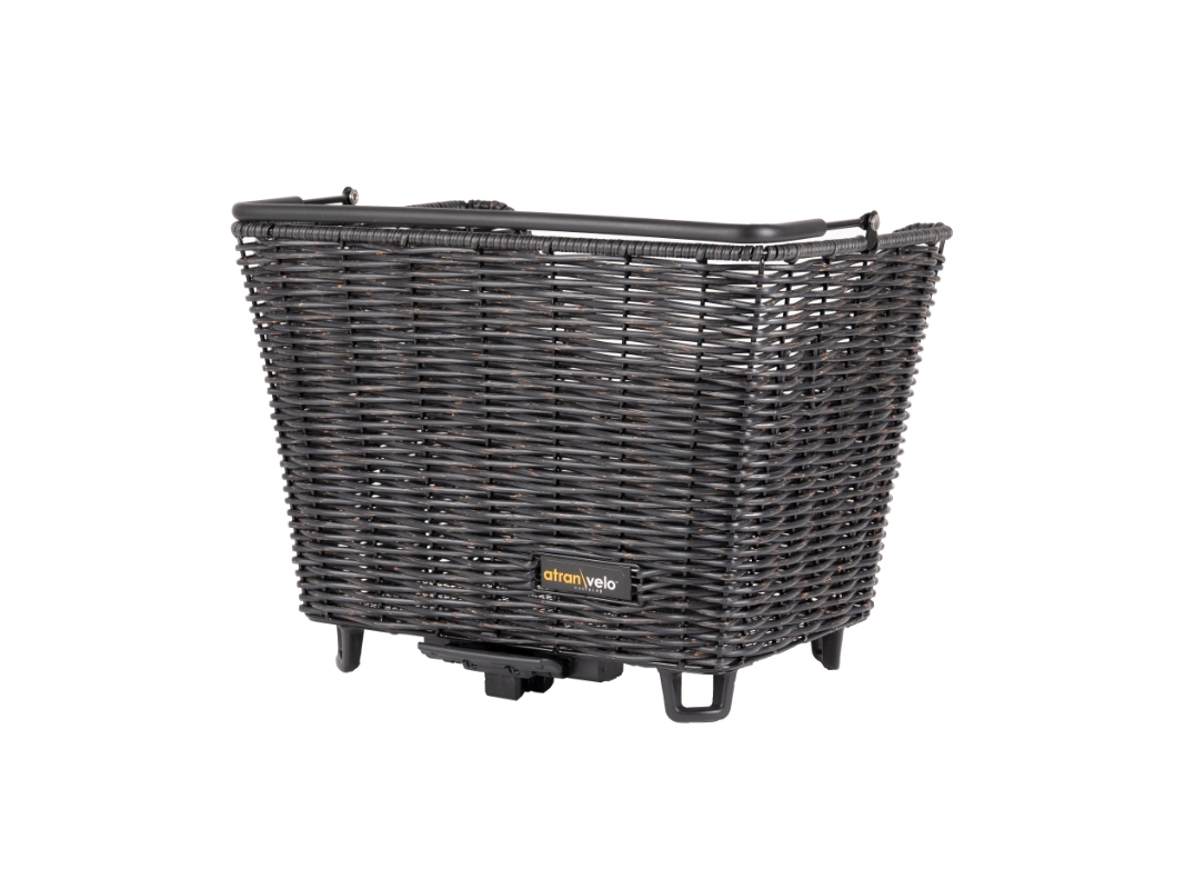 Kurv ATRAN VELO Medium PICNIC Sort flet bag med AVS 20L max10kg