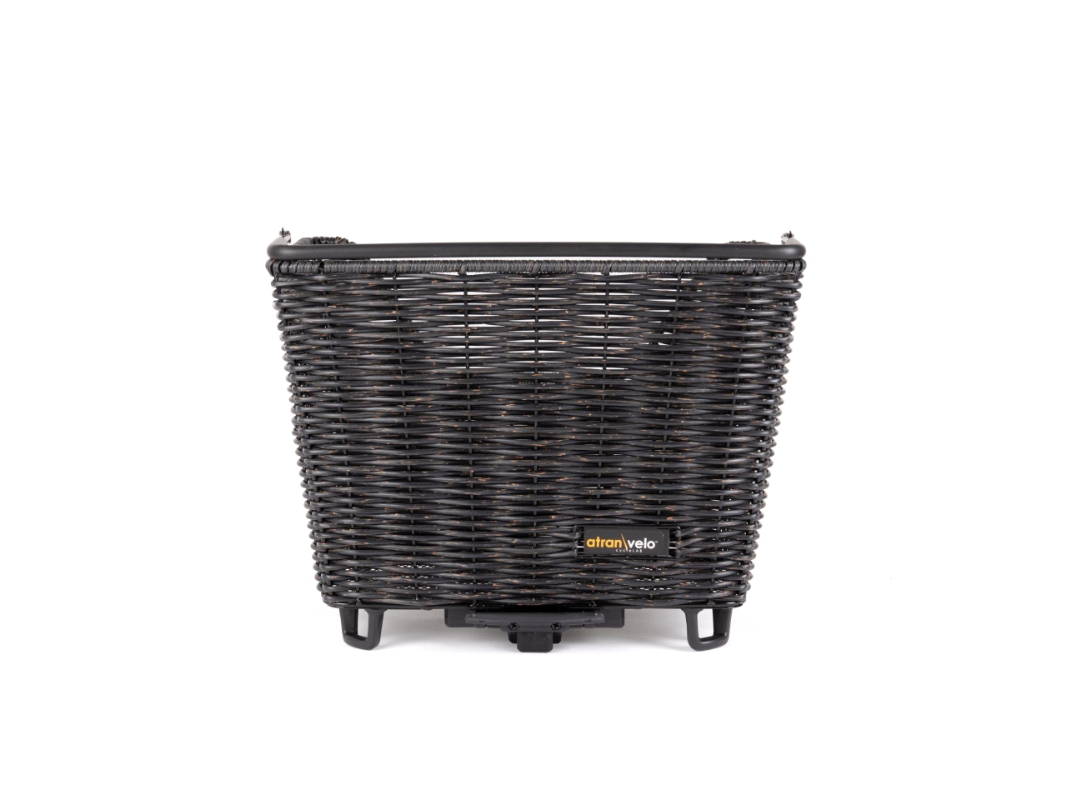 Kurv ATRAN VELO Medium PICNIC Sort flet bag med AVS 20L max10kg