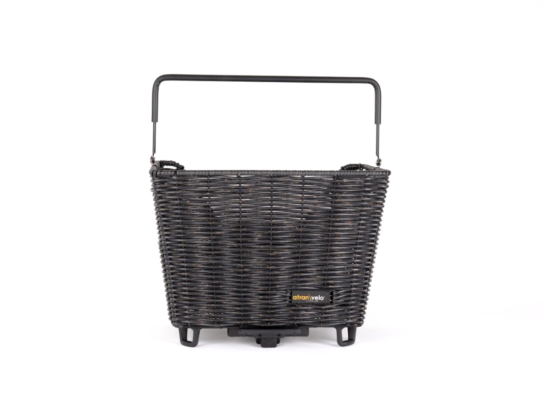 Kurv ATRAN VELO Medium PICNIC Sort flet bag med AVS 20L max10kg