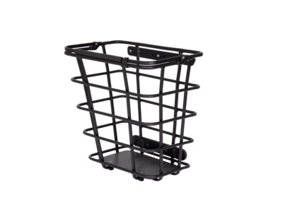 Kurv ATRAN VELO EPIC Side (sort) i aluminium. Sidekurv med Triple X.  Kurvens bund er i genbrugsplast.