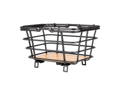 Kurv ATRAN VELO EPIC SHOPPER Sort bag med AVS 23L bambus bund max 10kg