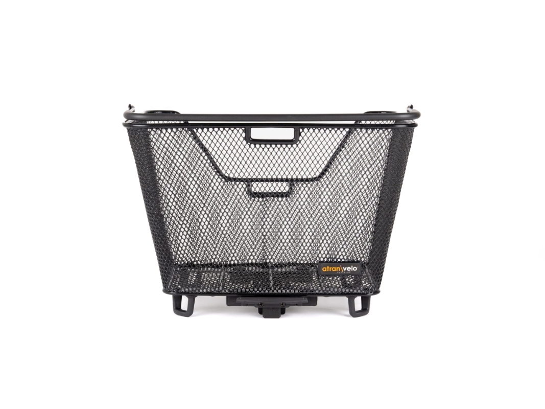 Kurv ATRAN VELO DAILY Small Sort bag med AVS 37x20x29cm 16L max10kg