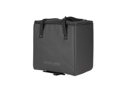 Taske ATRAN VELO COOL Top bag sort med AVS 34x36x25cm 21L 1,45kg