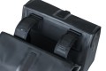 Taskesæt BASIL URBAN Dry. 50 Liter Matsort Bag. Vandtæt. kan mon. med  MIK-AVS-uniklip eller Racktime adapter.