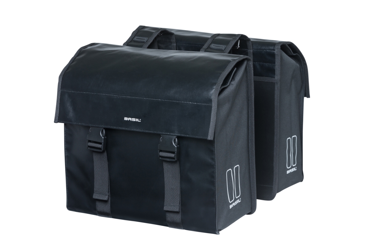 Taskesæt fra Basil Model Urban Load. Vol. 48-53 L. Vandafvisende materiale. Kan også mont. med  MIK, AVS, Uniklip eller Racktime adapter.