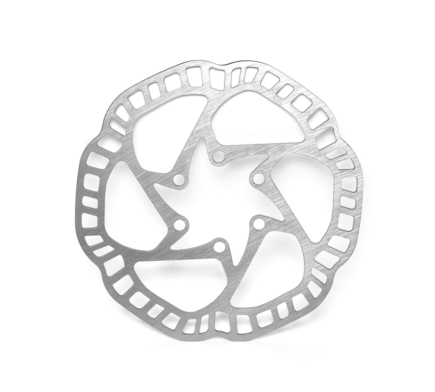 Bremseskive Letvægt Bikepartner 180 mm  6 hul inkl. bolte, 110 gram