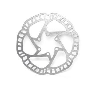 Bremseskive Letvægt Bikepartner 180 mm  6 hul inkl. bolte, 110 gram