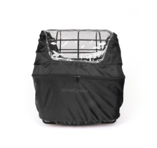 Overtræk (sort) fra Atran Velo model AVS DUO Vandtæt overtræk med ventilation og vindue