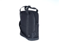 Atran Velo METRO Side taske 20 liter. Sort canvas, TripelX, vandafvisende. Ekstra lomme, laptop lomme, skulder rem.