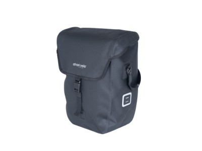 Atran Velo Commuter Side WP taske Sort, TripelX, 24 liter, ekstra lomme. vandtæt Magnet lukning og laptop rum.