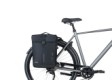 Taske sæt BASIL MOVE Commuter MIK 2.0 Dobbelt Pannier (sort). Dim.: 27x16x38 cm, vol.: 30 L. Leveres inkl. MIK 2.0