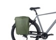 Taske sæt BASIL MOVE Commuter MIK 2.0 Dobbelt Pannier (sort). Dim.: 27x16x38 cm, vol.: 30 L. Leveres inkl. MIK 2.0