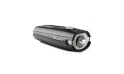 Lygte SMART DUE 200 LED LUMEN Front alu/sort USB-C SuperFlash 200LM BL199W mont. Ø22-31,8mm