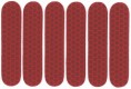 Refleksklistermærke Rød rulle eller pose med 200 stk Ikke godkendt