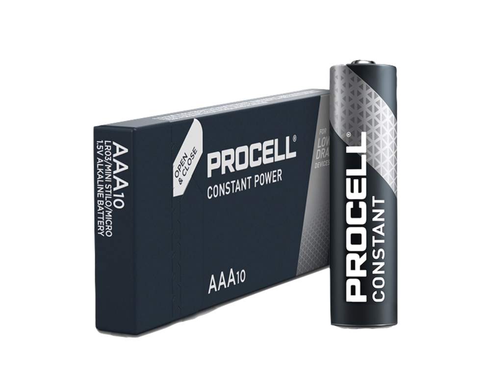 Element / Batteri Duracell Constant LR03/AAA (10) Alkaline Procell