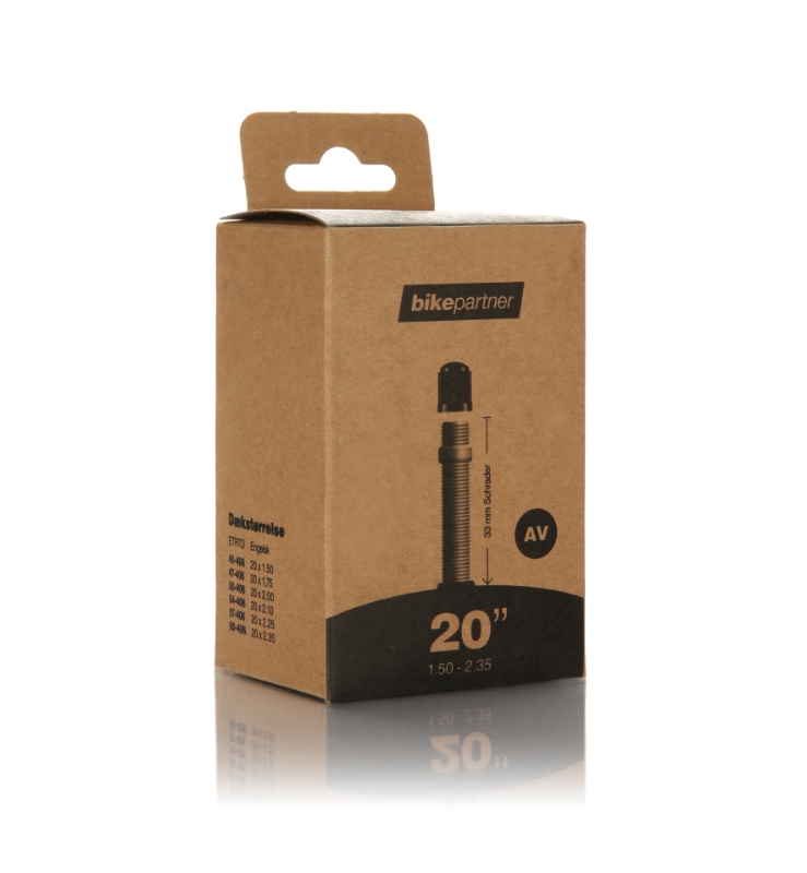 Slange 20x1,50-2,35 AV33 40/60-406 Bikepartner (50)