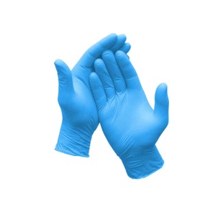 Nitrilhandske Supreme u. pudder str:XL- Giver en høj beskyttelse mod kemisk og bakteriel forurening  Fødevaregodk. -ISO 374-1/Type C, ISO 374-5 - Blå