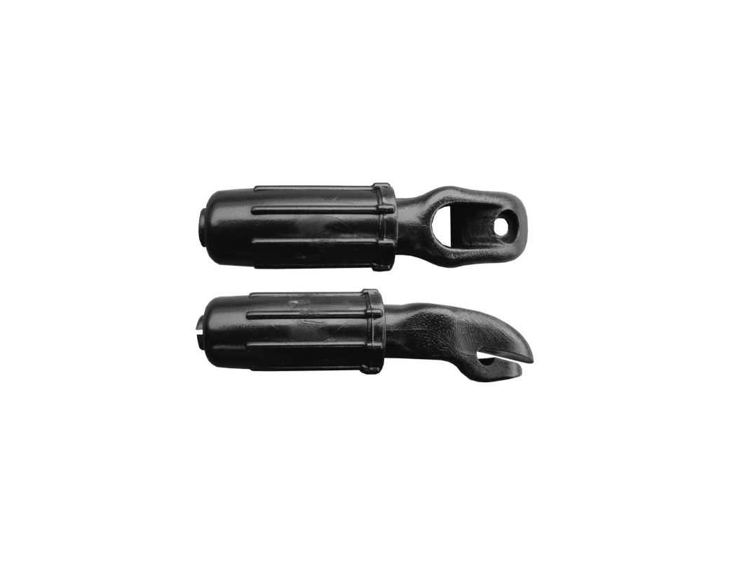 Skærmclips (sort) plast til 2935-1 skærmen.