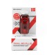 Lygte SMART LED USB bag, gummistrop, SuperFlash m. BREMSELYS funktion