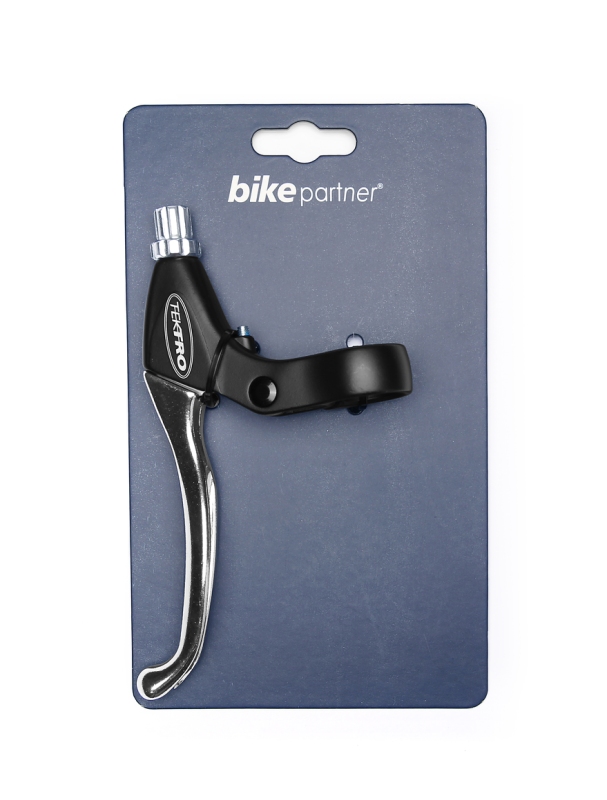 Bremsegreb (venstre) fra Bikepartner Alu. (sort/sølv), 4-fingergreb