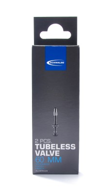 Ventil for tubeless Schwalbe Sort TL-ventil racer 2stk 60mm Org.nr. 3471