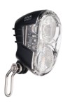 Reflektor AXA ECHO 15 LUX m/kontakt (inkl. 500 mm ledning) Refleks, til navdynamo og 6V e-bike