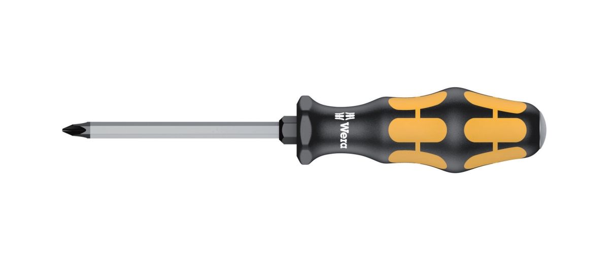 Skruetrækker Pozidriv Wera Gul PZ 2x100  (3.8820)