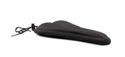  BikePartner Sport sadel-overtræk (sort) med GEL Komfort-overtræk (GEL)  til smalle sadler.  Skridsikker gummibelægning på inderside  m.m.